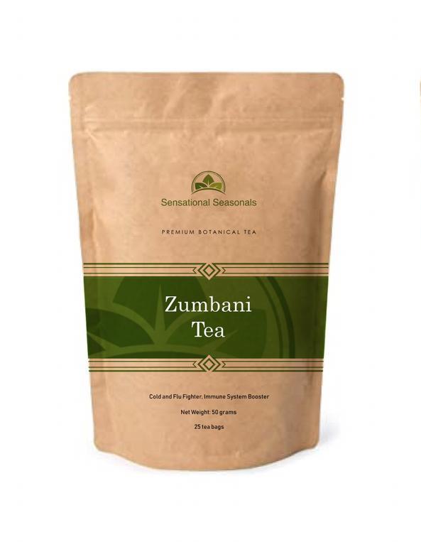 SOLD OUT! Quarterly Subscription for 3 boxes of Zumbani tea - this tea is the ultimate flu fighter and immune system booster